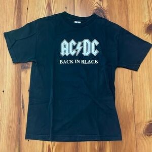 🔥 AAA - AC/DC Shirt - 2004 Vintage - Black - M